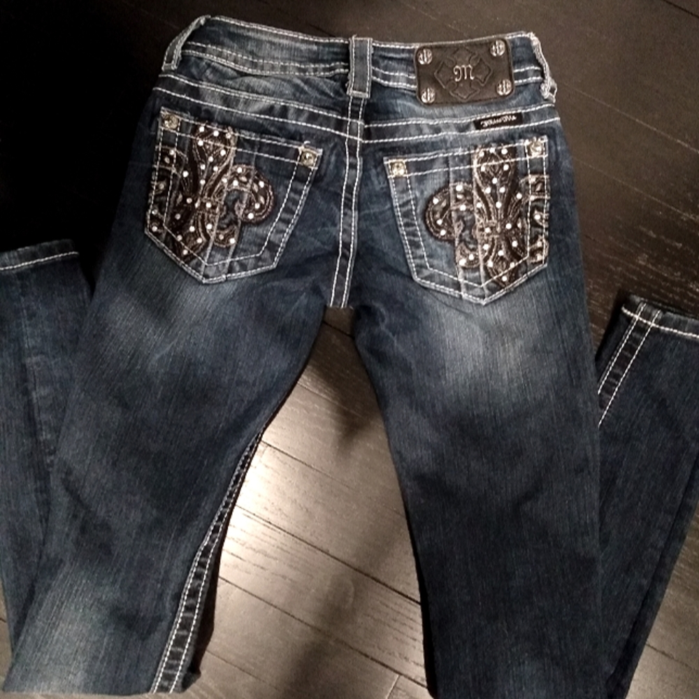 🌿Size 23 Bling Skinny Jeans🌿